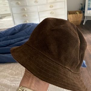 Dooney Bourke suede bucket hat